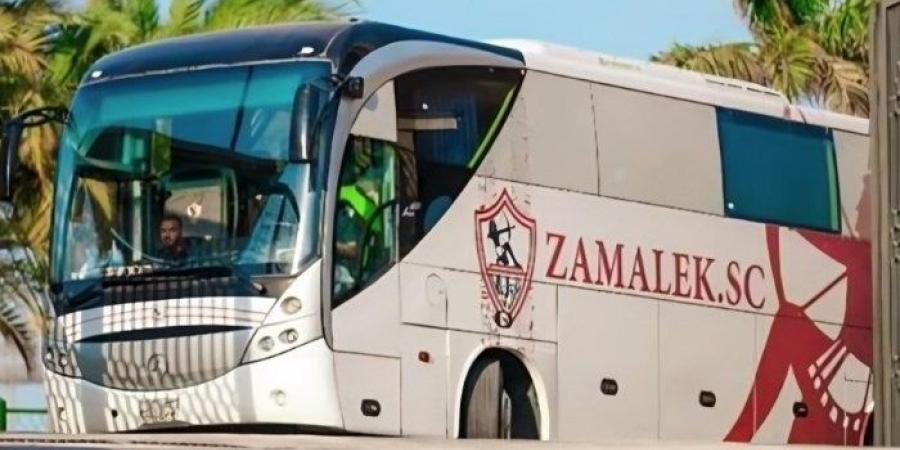 حافلة الزمالك تصل استاد الجيش ببرج العرب استعدادا لمواجهة المصري بالدوري معرفة نيوز